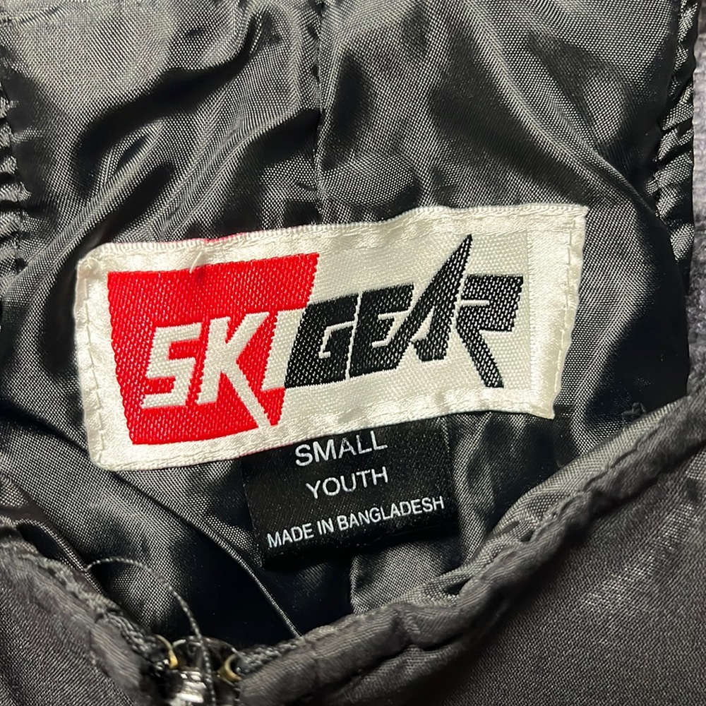 Ski gear ski bibs.
